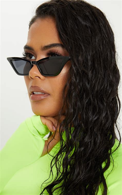 black & leopard rhonda cat-eye sunglasses a.j morgan|famous black people.